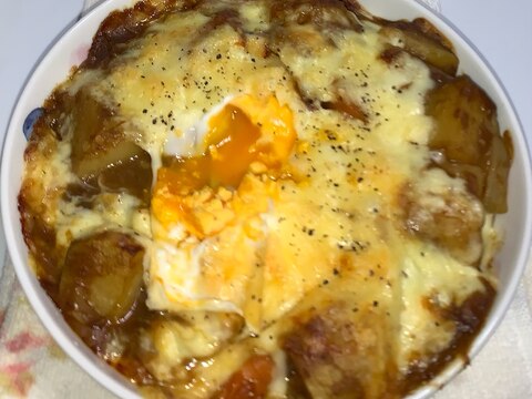 チーズ焼きカレー&ちゃんぽん麺